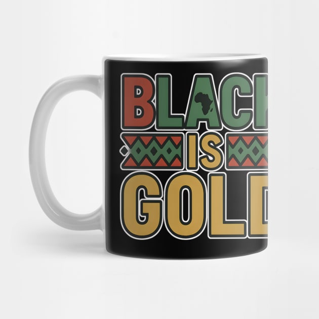 Black Is Gold – Afrocentric Pride by Roots In Royalty